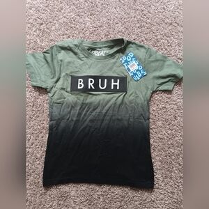 Eighty Eight Green and Black Short Sleeve Tee